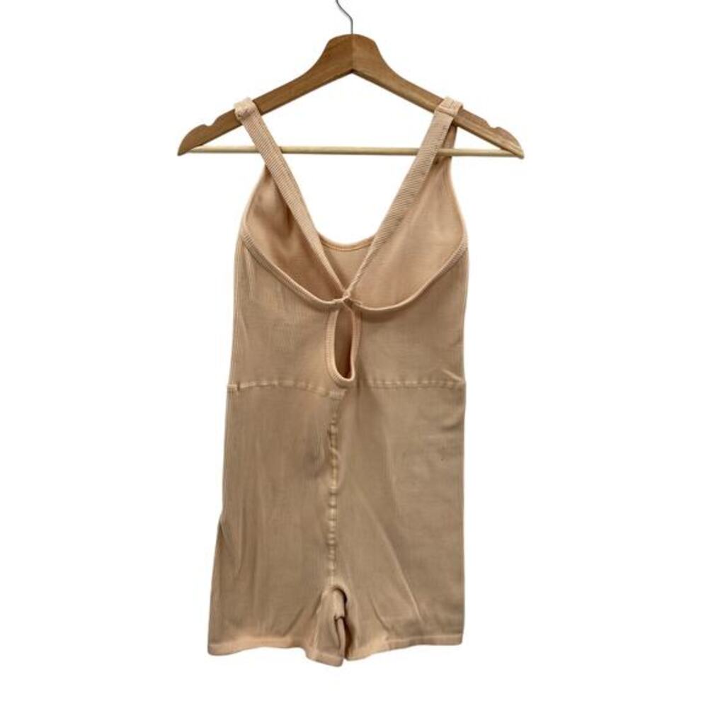 Free People Movement Salmon Ribbed‎ Onesie Romper M/L